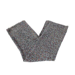 Banana Republic $58 Sz OS Green Tan Animal Print 71.5" x 35.5" Poly Scarf